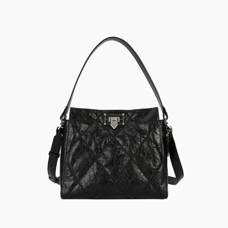 One-shoulder underarm bag large capacity bucket bag tote bag
