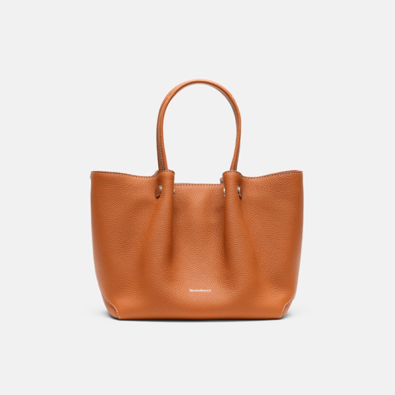 Silver tote bag women's commuting premium bag