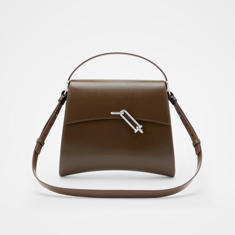Leather shoulder crossbody large capacity premium messenger bag briefcase